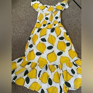 Sugar Lips (VICI) Lemon-print maxi dress